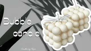 BUBBLE CANDLES TUTORIAL | How to make the perfect bubble candle??