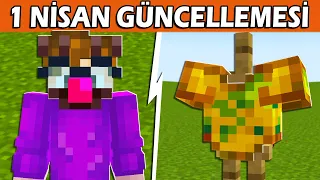 Minecraft ama ZEHİRLİ PATATES GÜNCELLEMESİ!? (1 Nisan Sürümü)