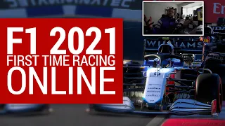 F1 2021 PS5 gameplay | First time online  with the Logitech G29 Racing Wheel