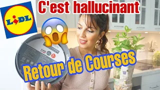 RETOUR DE COURSES LIDL // MAIS COMMENT EST-CE POSSIBLE???!!