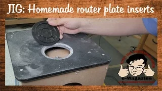 Homemade Router Lift upgrade: adding a throat insert