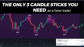 THE ONLY 3 CANDLE STICK YOU NEED ( most effective candlestick patterns)