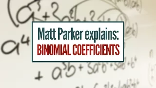 Matt Explains: Binomial Coefficients [featuring: choose function, pascal's triangle]