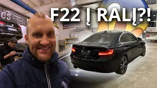 BMW F22 į Ralį? | PIRMAS toks PASAULYJE | Perdarome iš USA į EU