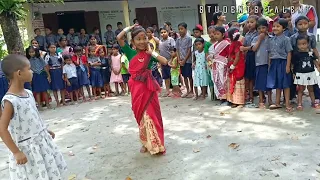 Rati Duporole A Moina || Amazing Bihu Dance || Assamese Folk Dance || Dance by Little Girl...❤❤❤