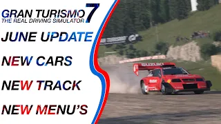 GT7 June Update 1.17 Revealed | Suzuki Escudo, New Cars, New Track, New Cafe Menus | Gran Turismo 7