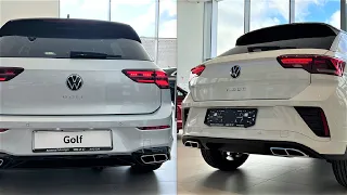 New Volkswagen T-ROC 2023 vs New Volkswagen Golf 2023 - STARTUP Comparison by Supergimm