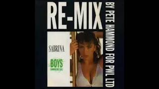 Sabrina ‎– Boys (Summertime Love) (Pete Hammond Remix) 1987