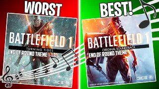 RANKING EVERY SOUNDTRACK IN BF1 FROM WORST TO BEST! | Battlefield 1