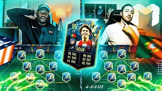 FIFA 22: JOAO FELIX 🔥👀(95) TOTS Squad Builder Battle Max Malle VS Uncle Frederic