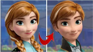 Frozen Characters Gender Swap Version