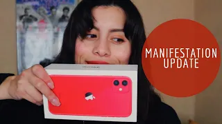 How I manifested a NEW iPHONE 11 without enough money! 📱⎪MANIFESTATION UPDATE