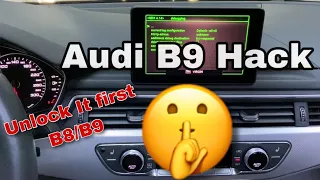 Audi B9 Hidden Green Screen Menu How To Access It (All Custom features) A5/A6/A4/Q5/A3/S4/S3.....