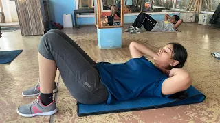 Abs workout at Home No Equmpinet