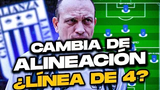 Restrepo CAMBIA a LINEA de 4 en ALIANZA LIMA ante Cienciano