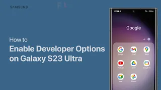 How To Enable The Developer Options On Samsung Galaxy S23 Ultra