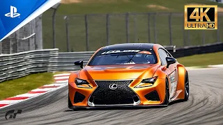 Gran Turismo 7 | Daily Race B | Suzuka Circuit | Lexus RC F Gr4 Fanatec Wheel