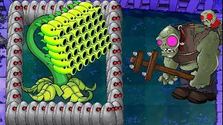 Plants vs Zombies | 999 Three Repeater vs Gargantuar