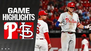 Phillies vs. Cardinals Game Highlights (4/8/24) | MLB Highlights