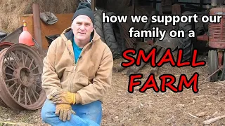 how we support our family on a small farm