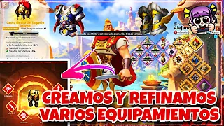 💥EQUIPAMIENTOS PARA KVK 2💥 - HACEMOS Y REFINAMOS VARIOS - RISE OF KINGDOMS