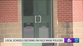 Local schools making decisions regarding face mask policies