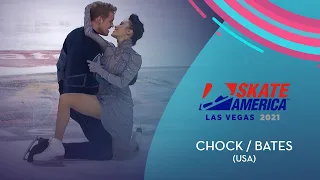 Chock/Bates (USA) | Ice Dance FD | Guaranteed Rate Skate America 2021 | #GPFigure