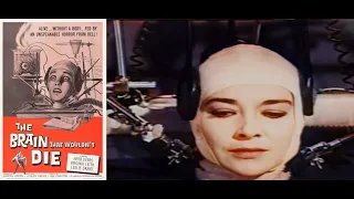 The Brain That Wouldn't Die 1962 Colorized, Full complete movie. Color
