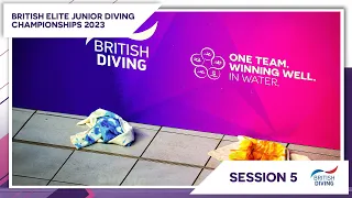 Session 5 | British Elite Junior Championships 2023