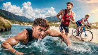 24H pour faire un triathlon avec le Champion du monde Paralympique ! (L'entrainement est trop dur !)