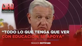 López Obrador aseguró que México sí participará en la prueba PISA | Ciro Gómez Leyva