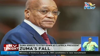 Zuma agrees to step down as South Africa' president