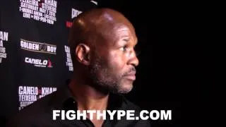 BERNARD HOPKINS SAYS AMIR KHAN REMINDS HIM OF JOE CALZAGHE: "BEE STINGS ALL OVER THE PLACE"