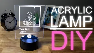DIY Acrylic Night Light | HOW TO | CRICUT