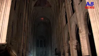 Inside Notre Dame as fire swept through cathedral