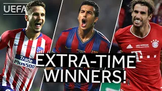 MARTÍNEZ, SAÚL, PEDRO: Super Cup extra-time winners!!