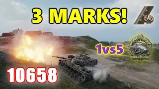 World of Tanks - M48A5 Patton - 11K Damage 8 Kills - 3 MARKS!