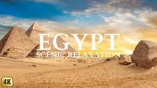 Egypt 4K - Scenic Relaxation Film With Calming Music for Deep Sleep