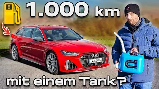 Unter 7 Liter? So viel verbraucht der Audi RS6 wirklich!