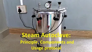 How to use autoclave | Principle, Component parts, Working