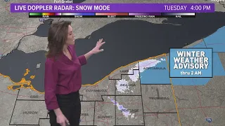 Cleveland weather: Snowy and cold day today in Northeast Ohio