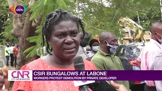 CSIR workers' bungalows demolished by private developer at Labone | Citi Newsroom