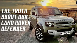 The TRUTH about our NEW LAND ROVER DEFENDER... STATUS UPDATE