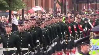 A nation says goodbye: scenes from Cpl. Cirillo's funeral procession