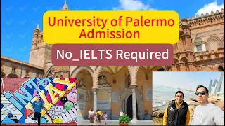 University of Palermo, Italy  admission | No_IELTS Required #english