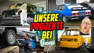 EINER kommt, EINER geht! - Besuch bei Garage76 - Wie weit sind unsere AUSWÄRTS Projekte?