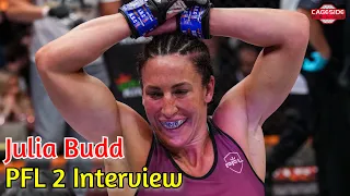 PFL 2: Julia Budd sees 2023 as rebirth, talks training at Fight Ready, Pacheco fight