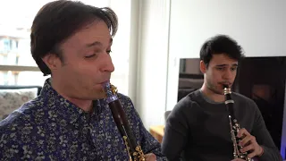 Passacaglia by Handel/Halvorsen. Jose Franch-Ballester & Bernardino Assunçao, clarinets.