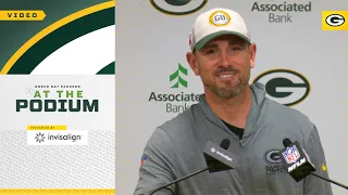 Matt LaFleur on rookies: 'As long as they're out there on the field, they have an opportunity'