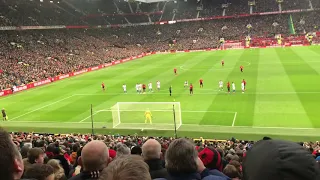 PAUL POGBA PENALTY VS BRIGHTON 2-1 (From The Stands)